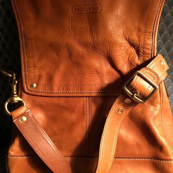 Leather Coach Purse (auth pending)